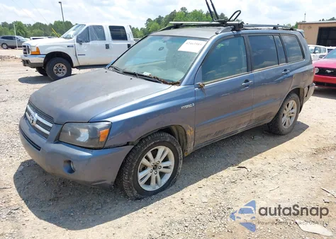 2007 Toyota Highlander Hybrid V6 from USA, damaged, VIN JTEGW21AX70019483